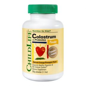 Supliment alimentar Colostrum with Probiotics Childlife Essentials, 50g Secom