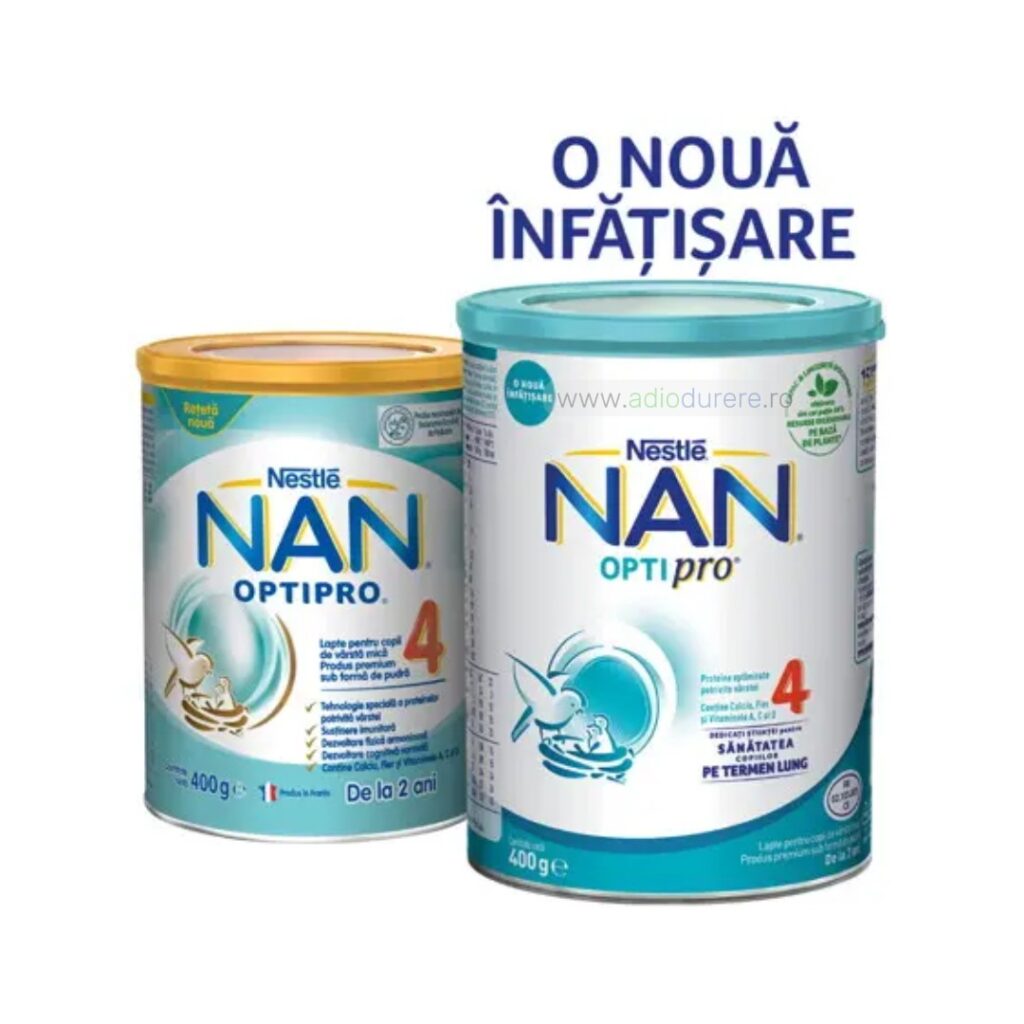 Formula de lapte Nan Optipro 4, Nestle, 800 g