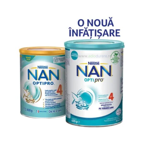 Formula de lapte Nan Optipro 4, Nestle, 800 g