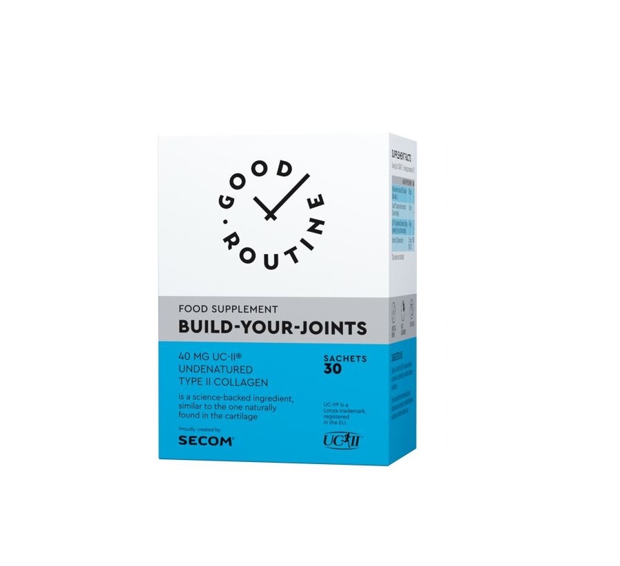Supliment alimentar cu colagen Build-Your-Joints Good Routine, 30 plicuri