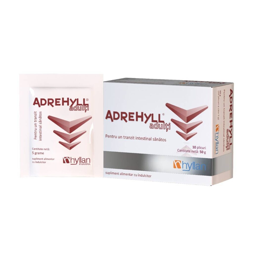 Supliment alimentar Adrehyll pentru adulti, 10 plicuri