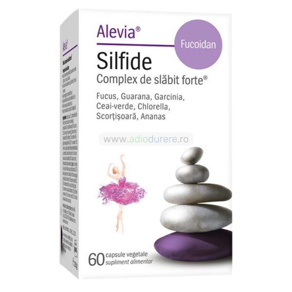 Pachet Alevia: Silfide Complex de slabit forte, 60 comprimate si Silfide Detox, 30 comprimate