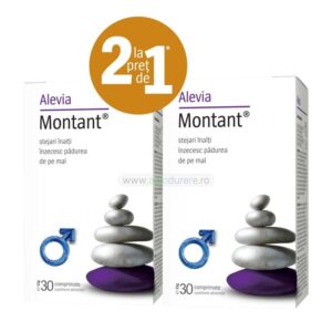 Supliment alimentar Montant, Alevia, Pachet 2 x 30 de comprimate