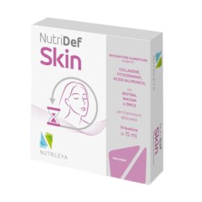 Supliment alimentar , NutriDef Skin pentru bunastarea si frumusetea pielii, 14 plicuri ,15 ml, Nutrileya