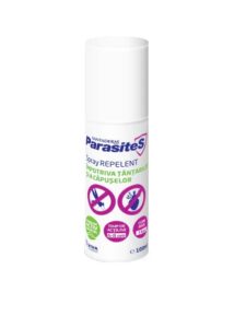 Parasites Spray Repelent impotriva tantarilor si a capuselor, 100 ml, Santaderm