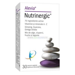 Supliment alimentar Nutrinergic, vitalitate si energie, Alevia, 30 comprimate