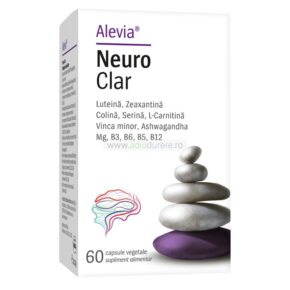 Supliment alimentar Neuro Clar, Alevia, 60 capsule vegetale