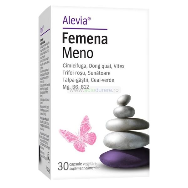 Supliment alimentar Femena Meno, Alevia, 30 capsule