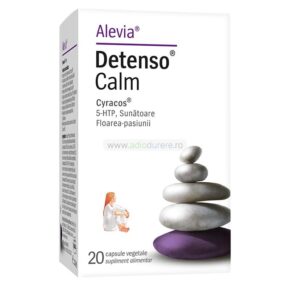 Supliment alimentar Detenso Calm, Alevia, 20 capsule vegetale