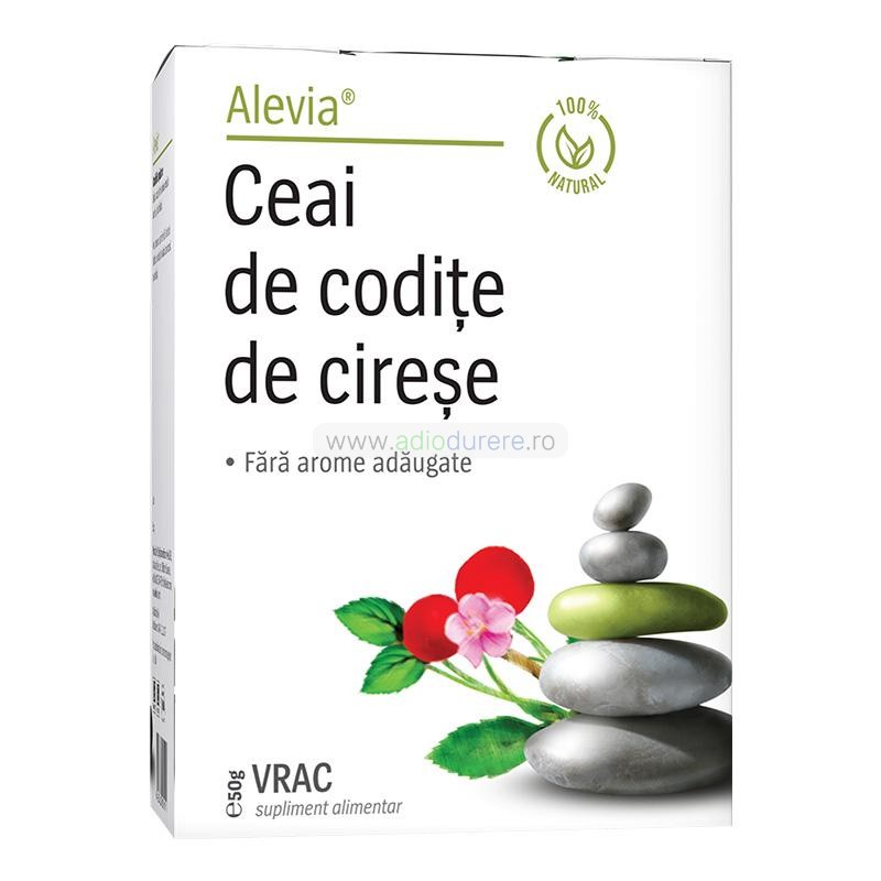 Ceai vrac de Codite de Cirese pentru sustinerea sistemului renal, Alevia, 50 g