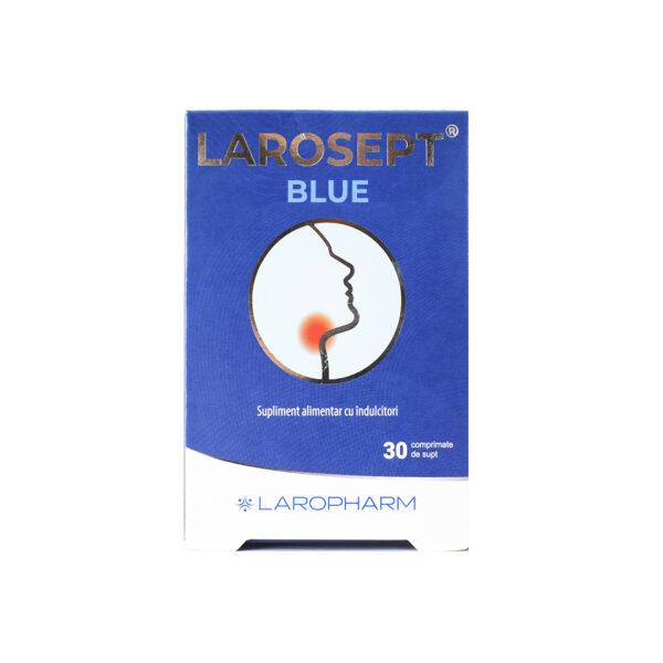 Supliment alimentar cu indulcitori Larosept Blue, 30 comprimate de supt, Laropharm