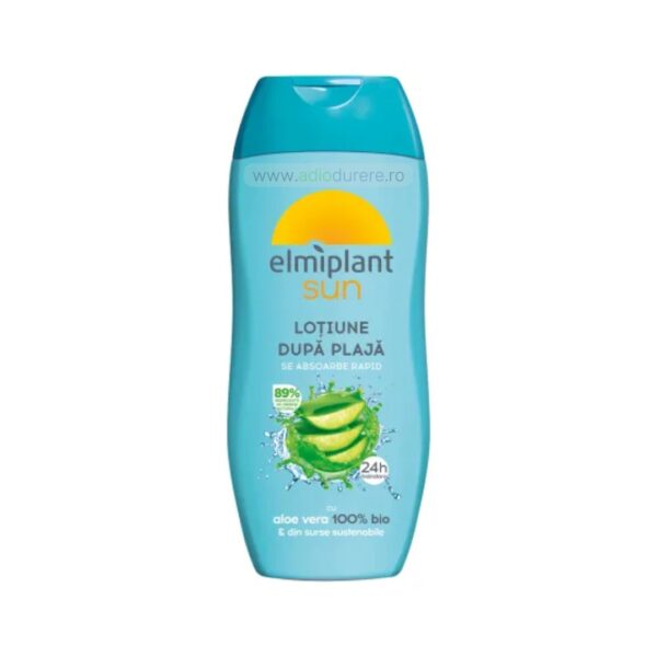 Lotiune calmanta dupa plaja, Elmiplant Sun, 200 ml