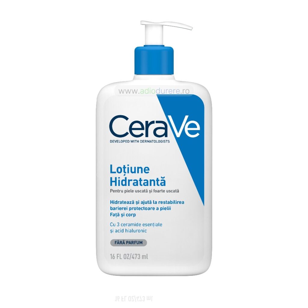 Lotiune hidratanta cu acid hialuronic, Cerave, 236 ml, 473 ml