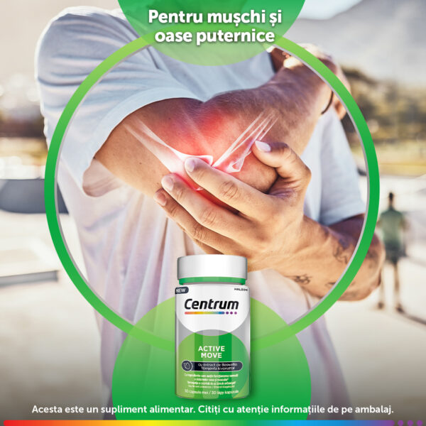 Centrum Active Move complex de nutrienti pentru a sustine performanta fizica, 30 capsule moi - imagine 4